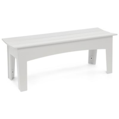 Loll Designs Alfresco Bench - Color: White - Size: 47 - AL-B47-CW