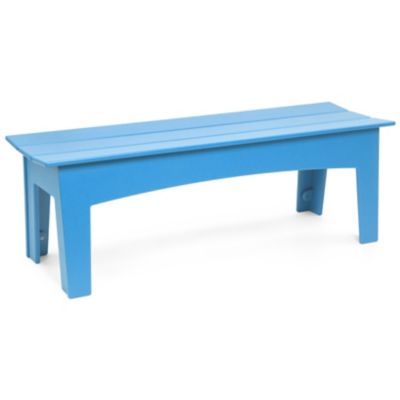 Loll Designs Alfresco Bench - Color: Blue - Size: 58 - AL-B58-SB