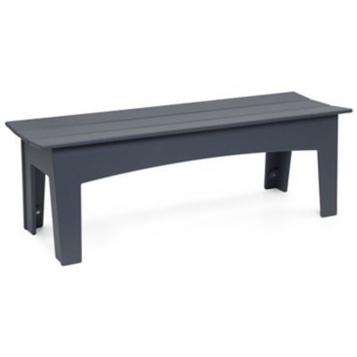 Loll Designs Alfresco Bench - Color: Grey - Size: 58 - AL-B58-CG