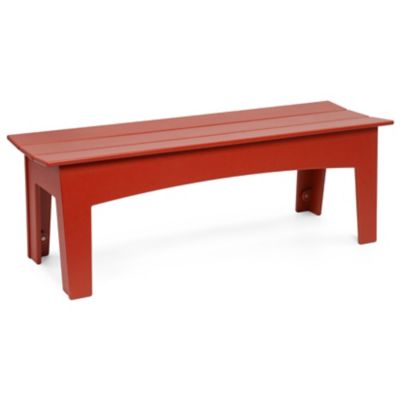 Loll Designs Alfresco Bench - Color: Red - Size: 58 - AL-B58-AR