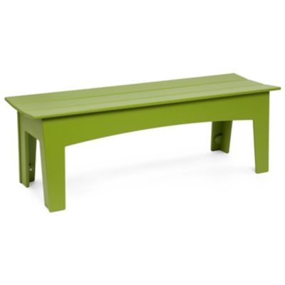 Loll Designs Alfresco Bench - Color: Green - Size: 58 - AL-B58-LG