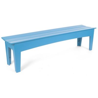 Loll Designs Alfresco Bench - Color: Blue - Size: 68 - AL-B68-SB