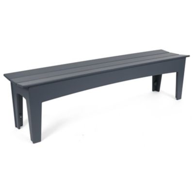 Loll Designs Alfresco Bench - Color: Grey - Size: 68 - AL-B68-CG