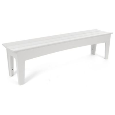 Loll Designs Alfresco Bench - Color: White - Size: 68 - AL-B68-CW