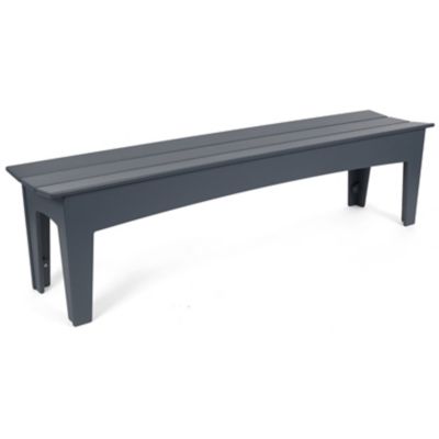 Loll Designs Alfresco Bench - Color: Grey - Size: 81 - AL-B81-CG