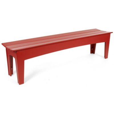 Loll Designs Alfresco Bench - Color: Red - Size: 81 - AL-B81-AR