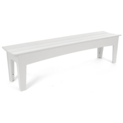 Loll Designs Alfresco Bench - Color: White - Size: 81 - AL-B81-CW