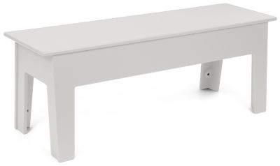 Loll Designs HC Bench - Color: White - Size: 47 - HC-B47-CW