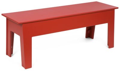 Loll Designs HC Bench - Color: Red - Size: 47 - HC-B47-AR