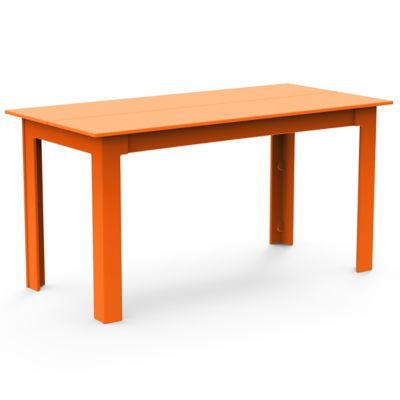 Loll Designs Fresh Air Outdoor Table - Color: Orange - Size: 62 - FA-T62