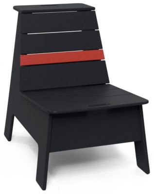 Loll Designs Racer Lounge Chair - Color: Black - RC-RLC-BL