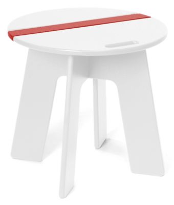 Loll Designs Racer Side Car Table - Color: White - RC-RSC-CW