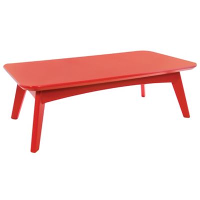 Loll Designs Satellite Rectangle Cocktail Table - Color: Red - SA-CRC-AR