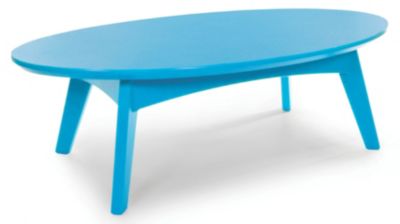 Loll Designs Satellite Oval Cocktail Table - Color: Blue - SA-CO-SB