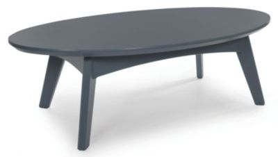 Loll Designs Satellite Oval Cocktail Table - Color: Grey - SA-CO-CG