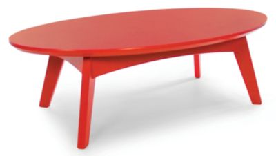 Loll Designs Satellite Oval Cocktail Table - Color: Red - SA-CO-AR