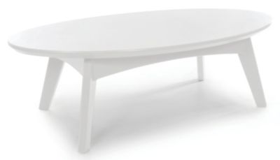 Loll Designs Satellite Oval Cocktail Table - Color: White - SA-CO-CW