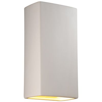 R329845 Justice Design Group Ambiance Rectangle Wall Sconc sku R329845