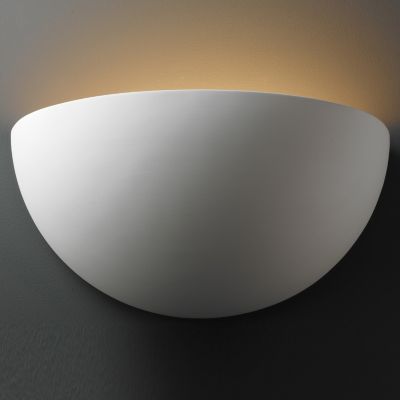 R329870 Justice Design Group Quarter Sphere Wall Sconce -  sku R329870