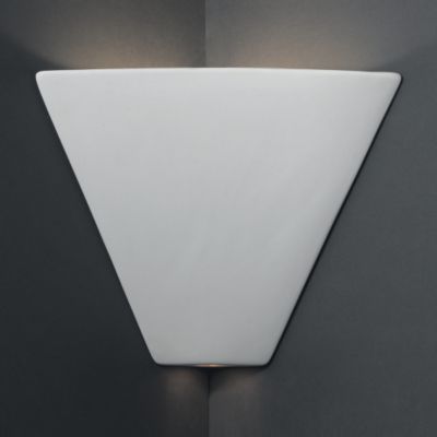 R329875 Justice Design Group Trapezoid Corner Sconce - Col sku R329875