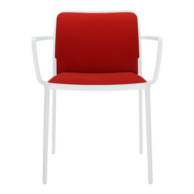 Kartell Audrey Soft Armchair - Color: Red - G331197