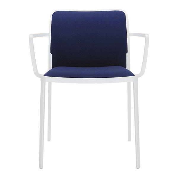 Kartell Audrey Soft Armchair - Color: Blue - G331203