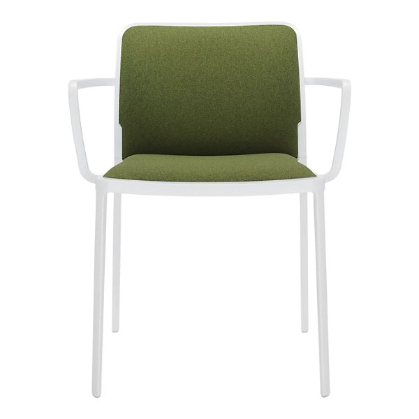 Kartell Audrey Soft Armchair - Color: Green - G331199