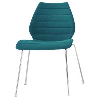 Kartell Maui Soft Chair Set of 2 - Color: Turquoise - G331287