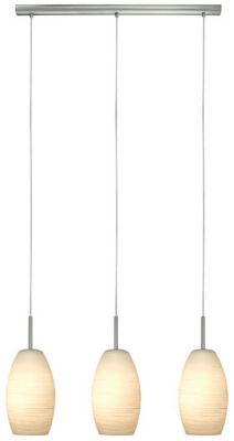 Eglo Batista 1 Linear Chandelier - Color: White - Size: 3 light - 88954A