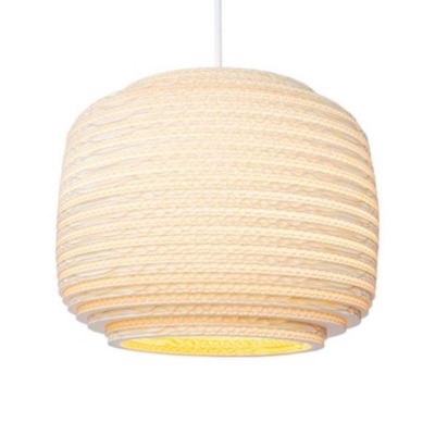 Graypants Scraplights Ausi Pendant Light - Color: Cream - Size: Medium - GP