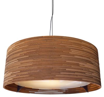 GRP646974 Graypants Scraplights Drum Pendant Light - Color:  sku GRP646974