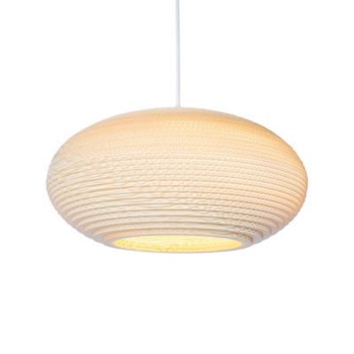 Graypants Scraplights Disc Pendant Light - Color: Beige - Size: Small - GP-