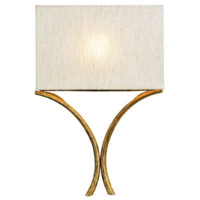 Currey & Company Cornwall Wall Sconce - Color: Cream - Size: 1 light - 5901