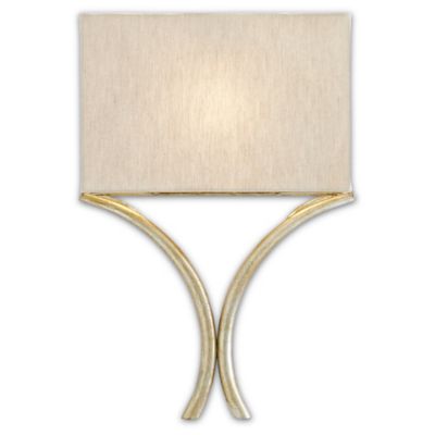 Currey & Company Cornwall Wall Sconce - Color: Cream - Size: 1 light - 5900