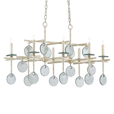 CNC681485 Currey & Company Sethos Linear Chandelier - Color: sku CNC681485