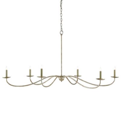 CNC678161 Currey & Company Saxon Chandelier - Color: Silver  sku CNC678161