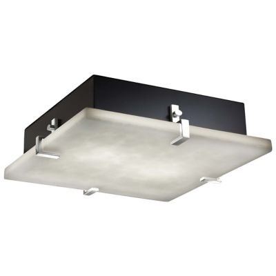 R369287 Justice Design Group Clouds Clips Square Ceiling/W sku R369287