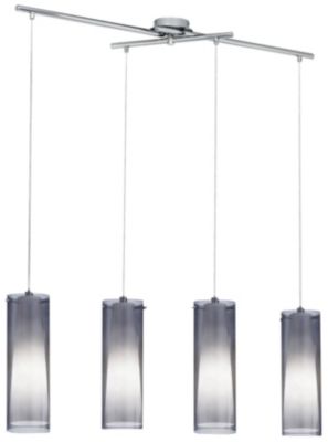 Eglo Pinto Nero Linear Chandelier - Color: Grey - Size: 4 light - 90306A