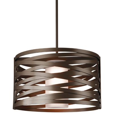 Hammerton Studio Tempest Drum Pendant Light - Color: Matte - Size: 24 - 
