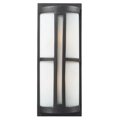 Elk Home Trevot Outdoor Wall Sconce - Color: Grey - Size: Large - 42396/2