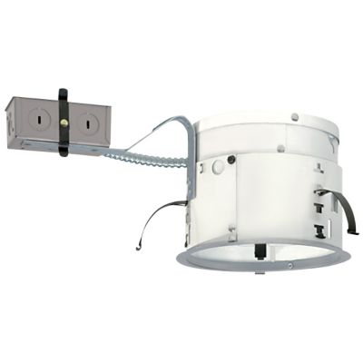 Juno 6-Inch Non-IC Remodel Housing - Color: Silver - TC2R