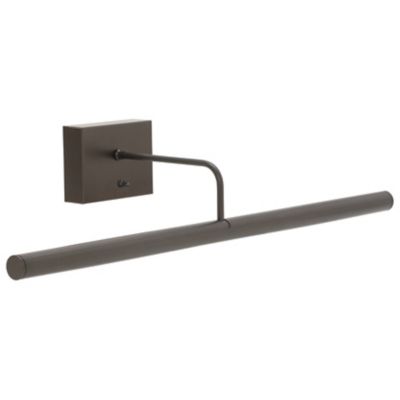 House of Troy Battery Operated Slim-Line Picture Light - Color: Bronze - Si