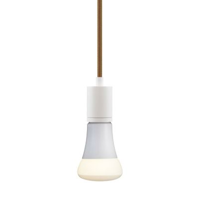 Visual Comfort Modern SoCo Modern Socket Pendant Light in White, Size: 16 ft