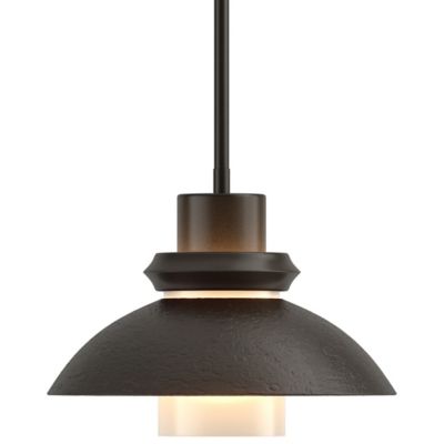 Hubbardton Forge Staccato Adjustable Large Pendant Light - Color: Bronze - 