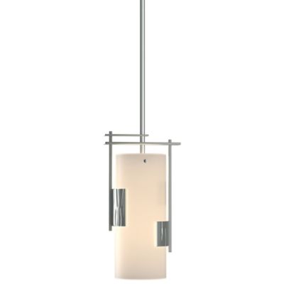 Hubbardton Forge Fullered Impressions Mini Pendant Light - Color: White - S