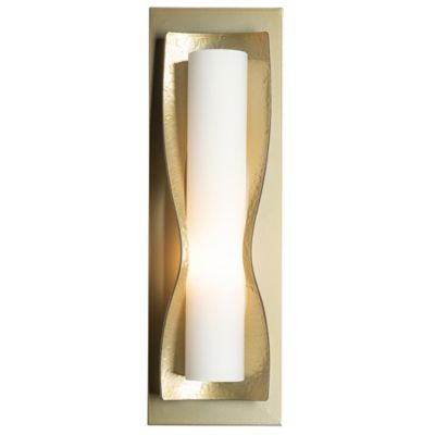 Hubbardton Forge Dune Wall Sconce - Color: Polished - Size: Small - 204790-