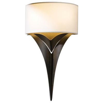 Hubbardton Forge Calla Wall Sconce with Shade - Color: Matte - Size: 2 ligh