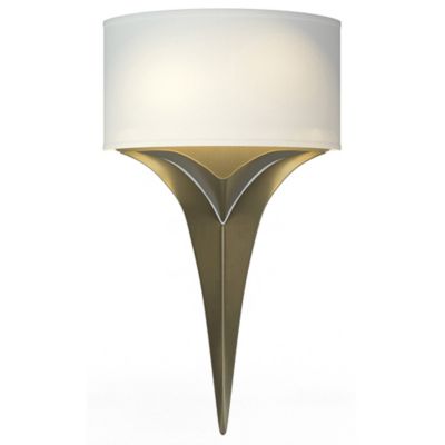 Hubbardton Forge Calla Wall Sconce with Shade - Color: Antique - Size: 2 li