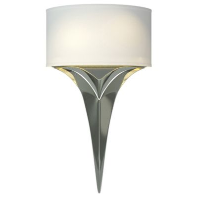 Hubbardton Forge Calla Wall Sconce with Shade - Color: Polished - Size: 2 l