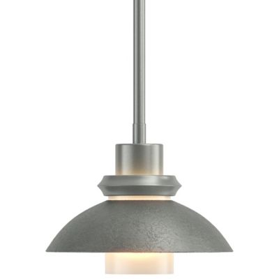 Hubbardton Forge Staccato Mini Pendant Light - Color: Silver - Size: 1 ligh